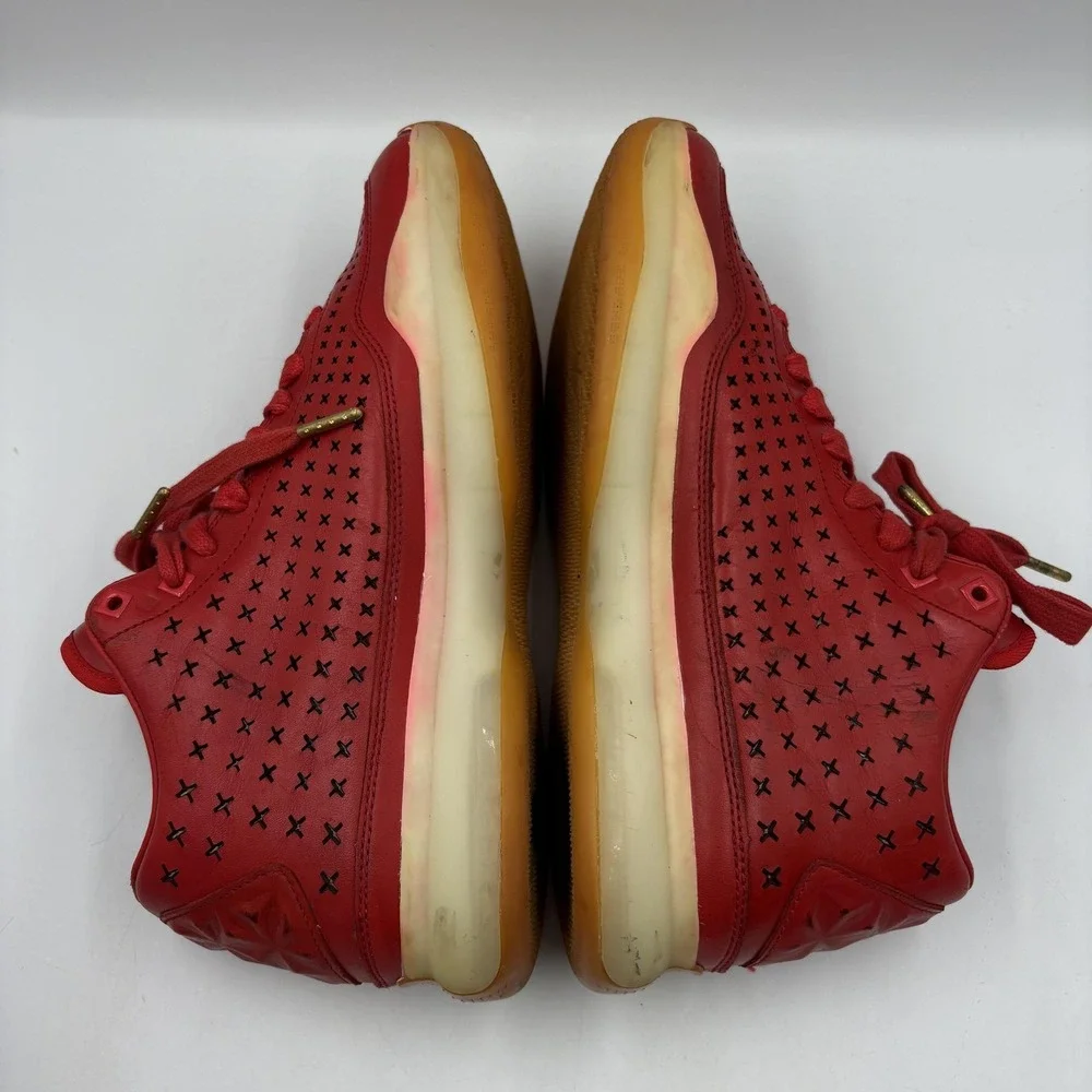 Nike Kobe X Mid EXT Shoes Mens Size 8.5 Red Gum‎ B Graded Sneakers 801366-600